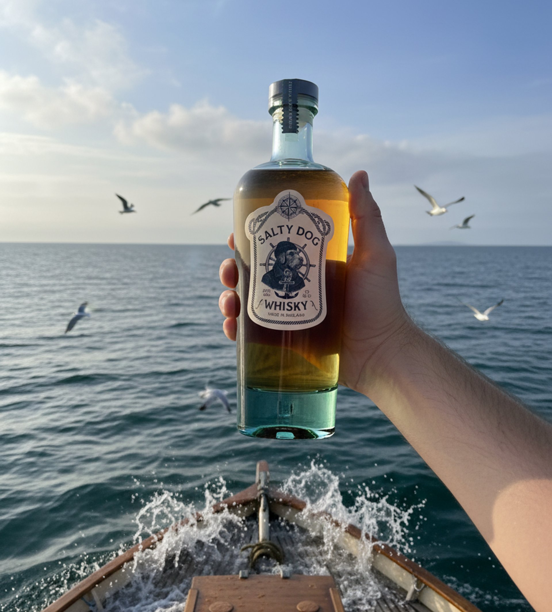 Salty dog whisky